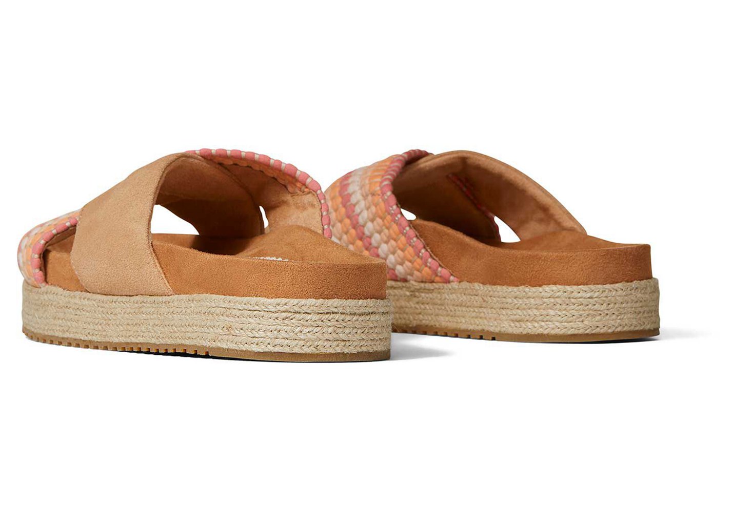 Toms Paloma Suede Sandals Orange - Womens - 14350-DSLA